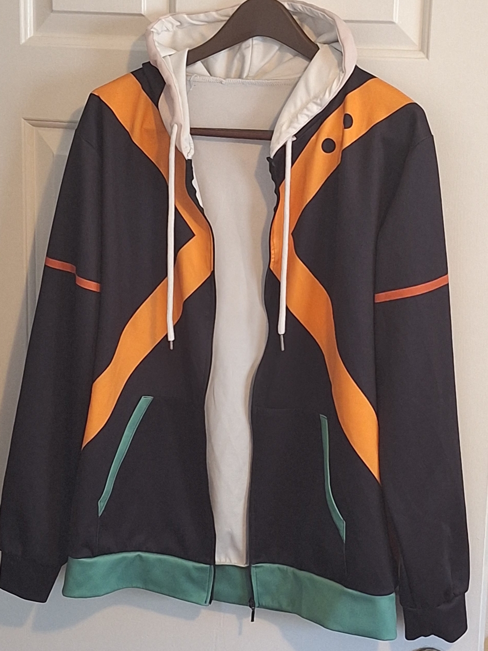 My Hero Academia Cosplay Bakugoi Todoroki Hoodies Hoodie Zip Up Jacket 3xl Jrs